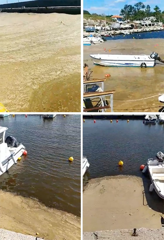 Λήψεις από το λιμάνι της Μάκρης και το λιμάνι της Αλεξανδρούπολης.